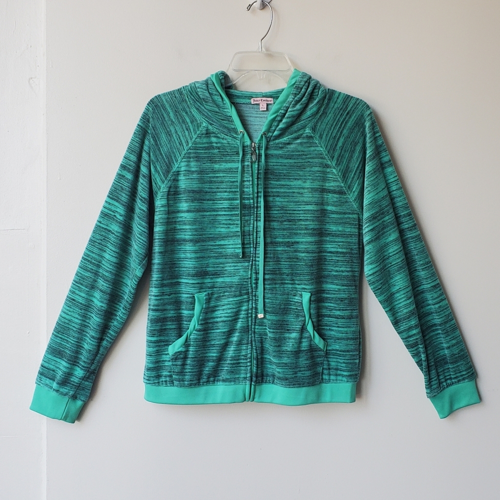 Juicy Couture Hooded Velour Jacket